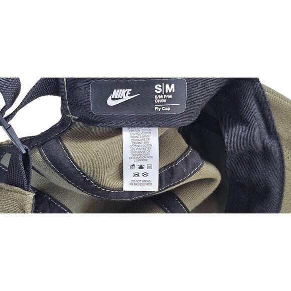 Nike Tech Fly Cap Olive Green One SIze Cotton Blend - Picture 4 of 7